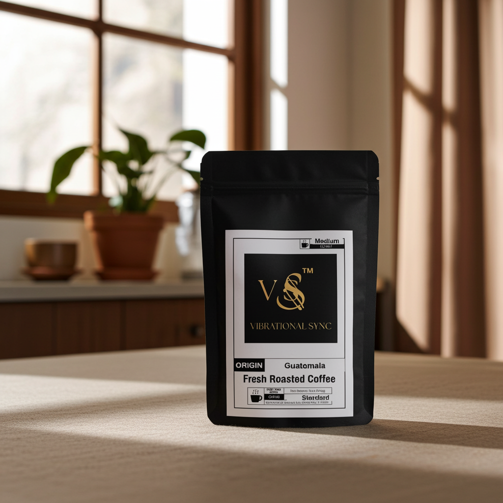 Guatemala single origin coffee lifestyle scene — Vibrational Sync