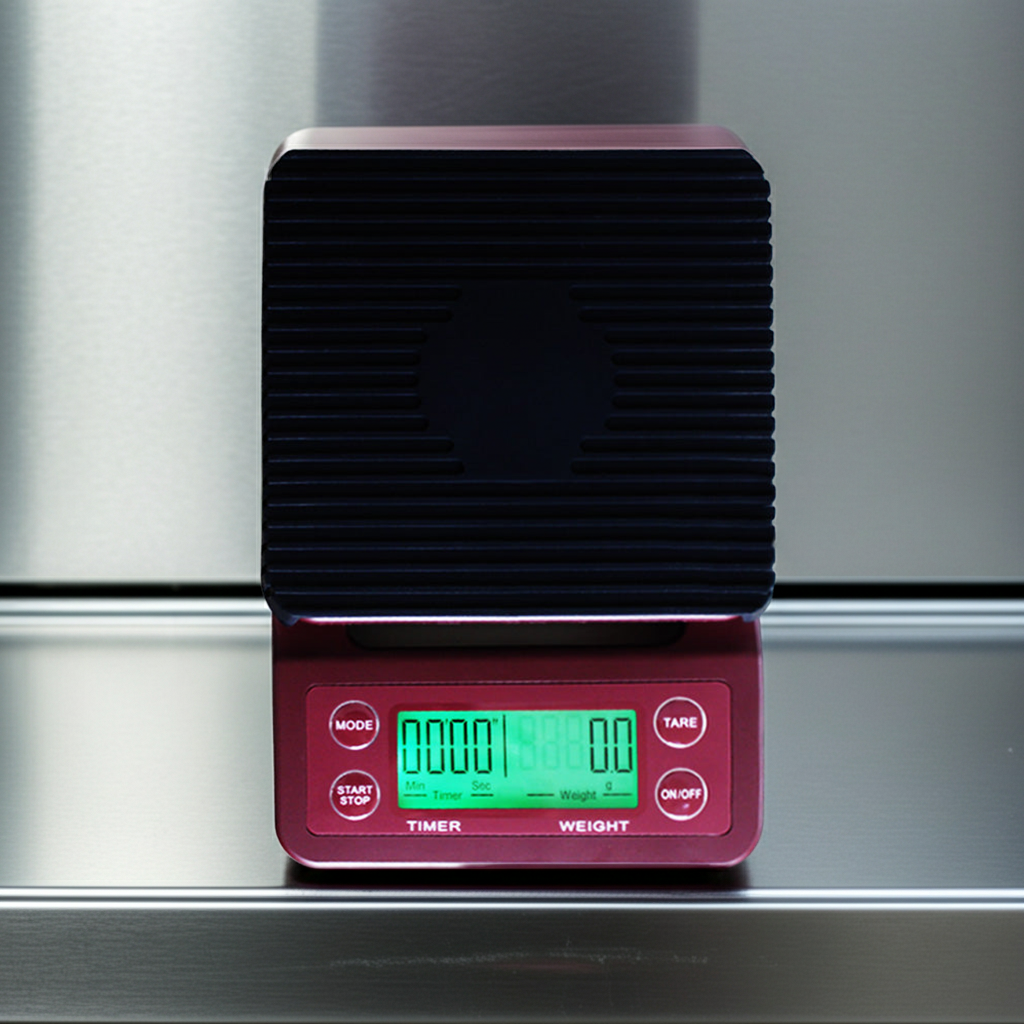 Digital Coffee Scale with Built-In Timer (0.1g Precision)