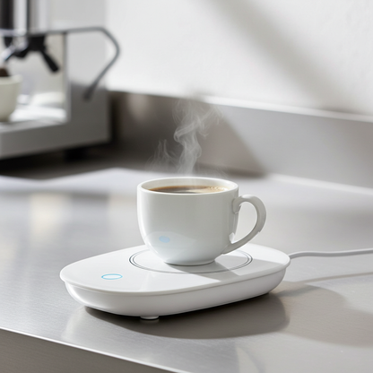 Auto shut-off coffee mug warmer — product view