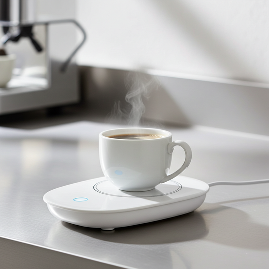 Auto shut-off coffee mug warmer — product view