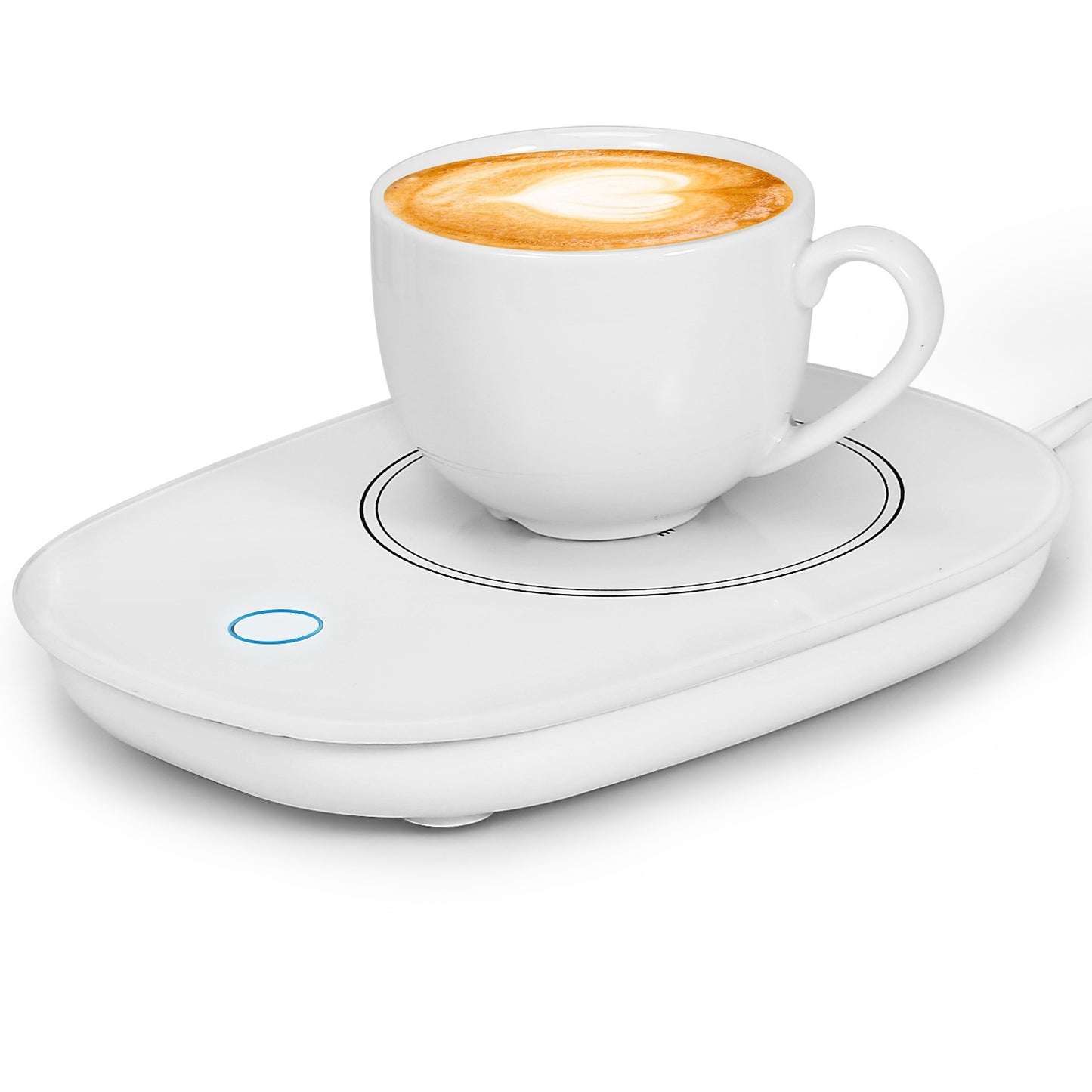 Auto shut-off mug warmer — packaging and contents