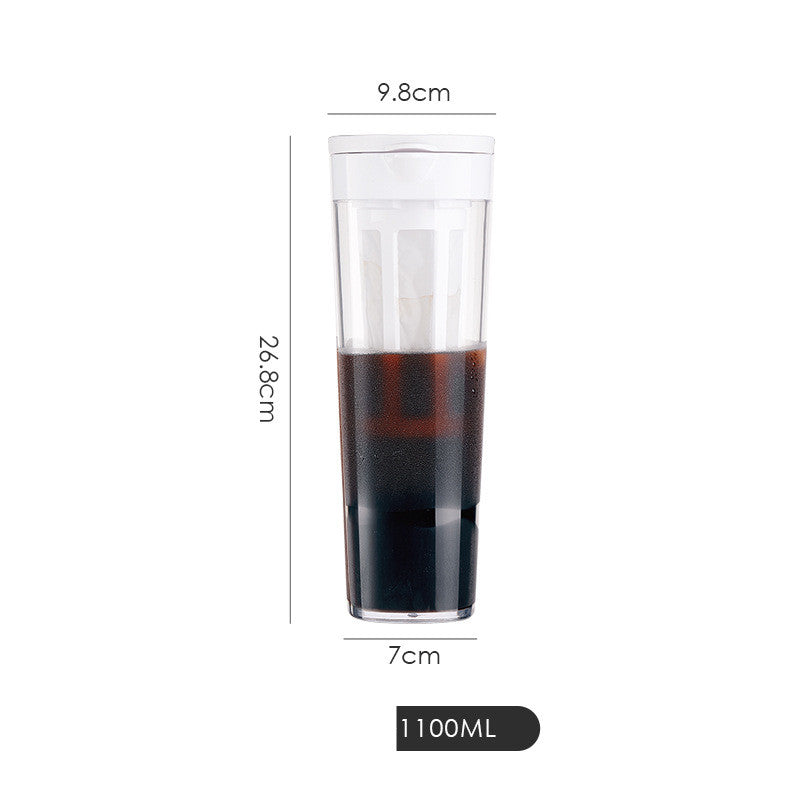 Cold brew maker airtight seal lid