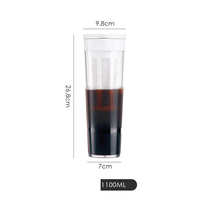 Cold brew maker airtight seal lid