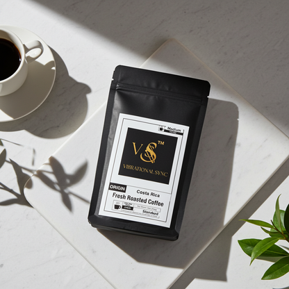 Costa Rica coffee lifestyle scene — Vibrational Sync