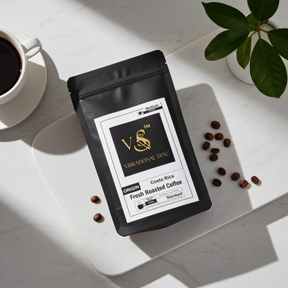 Costa Rica single origin whole beans — Vibrational Sync