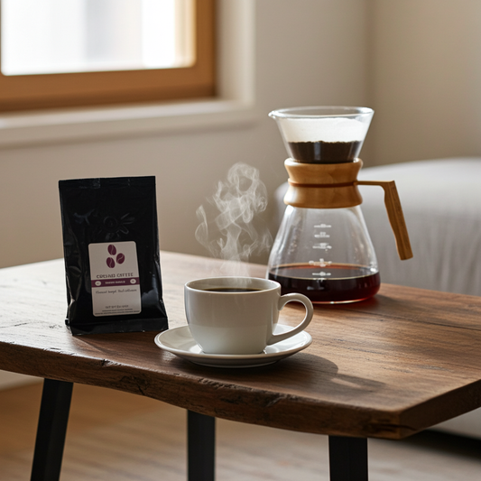 Vibrational Sync coffee sample pack bags
