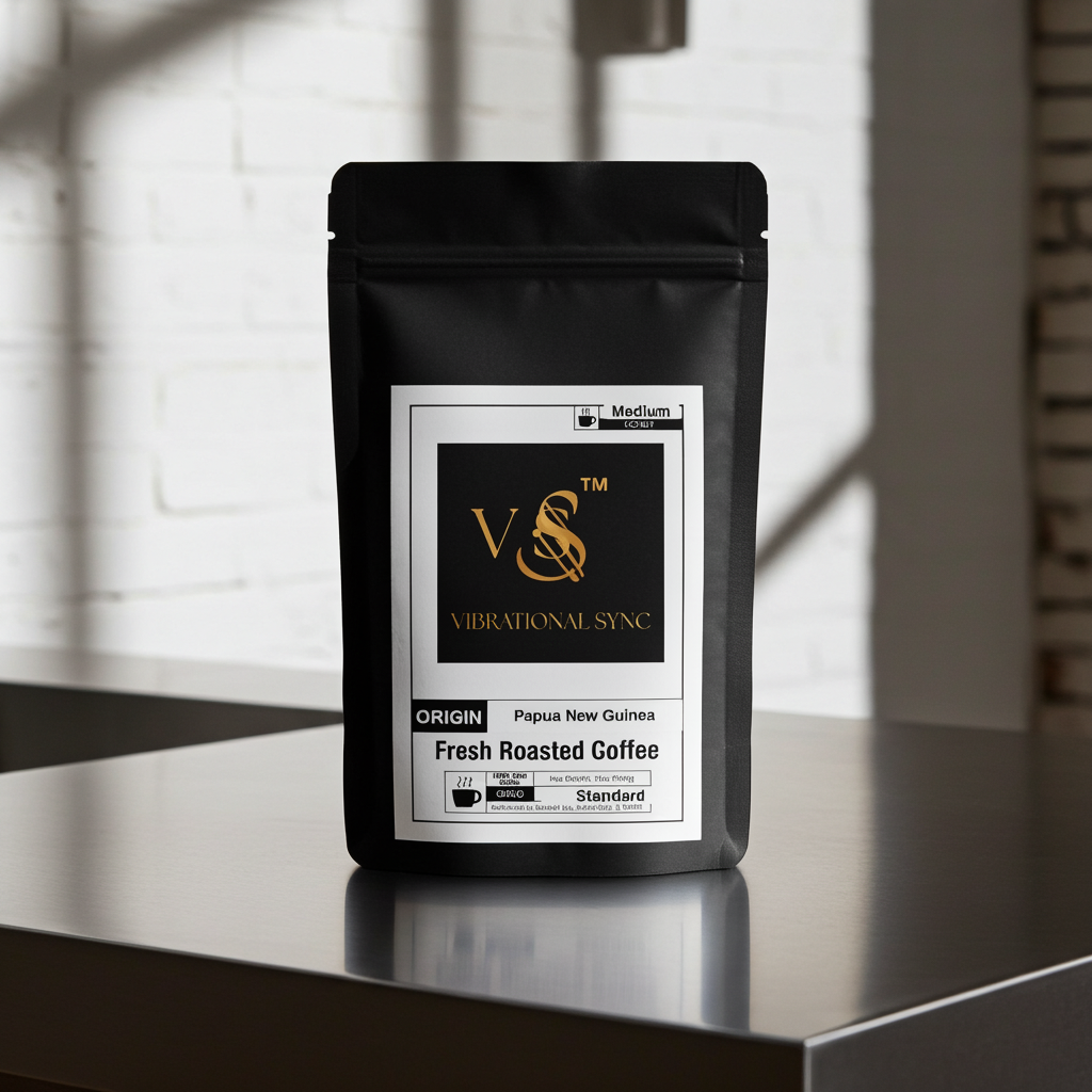 Papua New Guinea single origin coffee lifestyle scene — Vibrational Sync