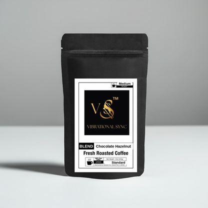 Chocolate Hazelnut coffee brewed cup — Vibrational Sync
