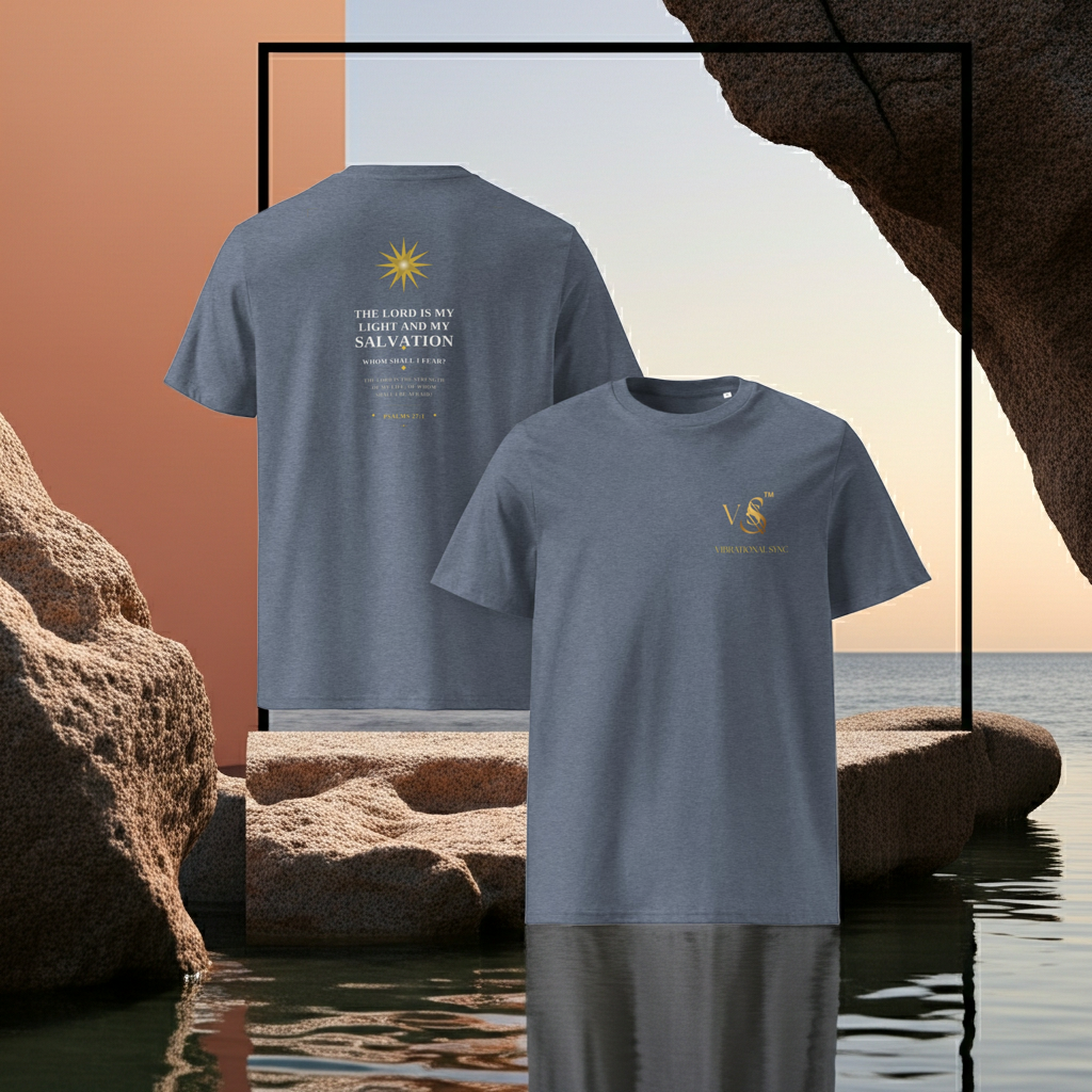 Unisex Organic Cotton Creator 2.0 T-Shirt | Psalms 27:1