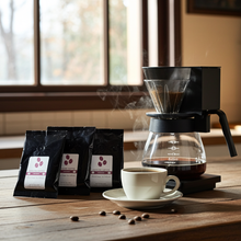 Paquete de muestra de cafés aromatizados