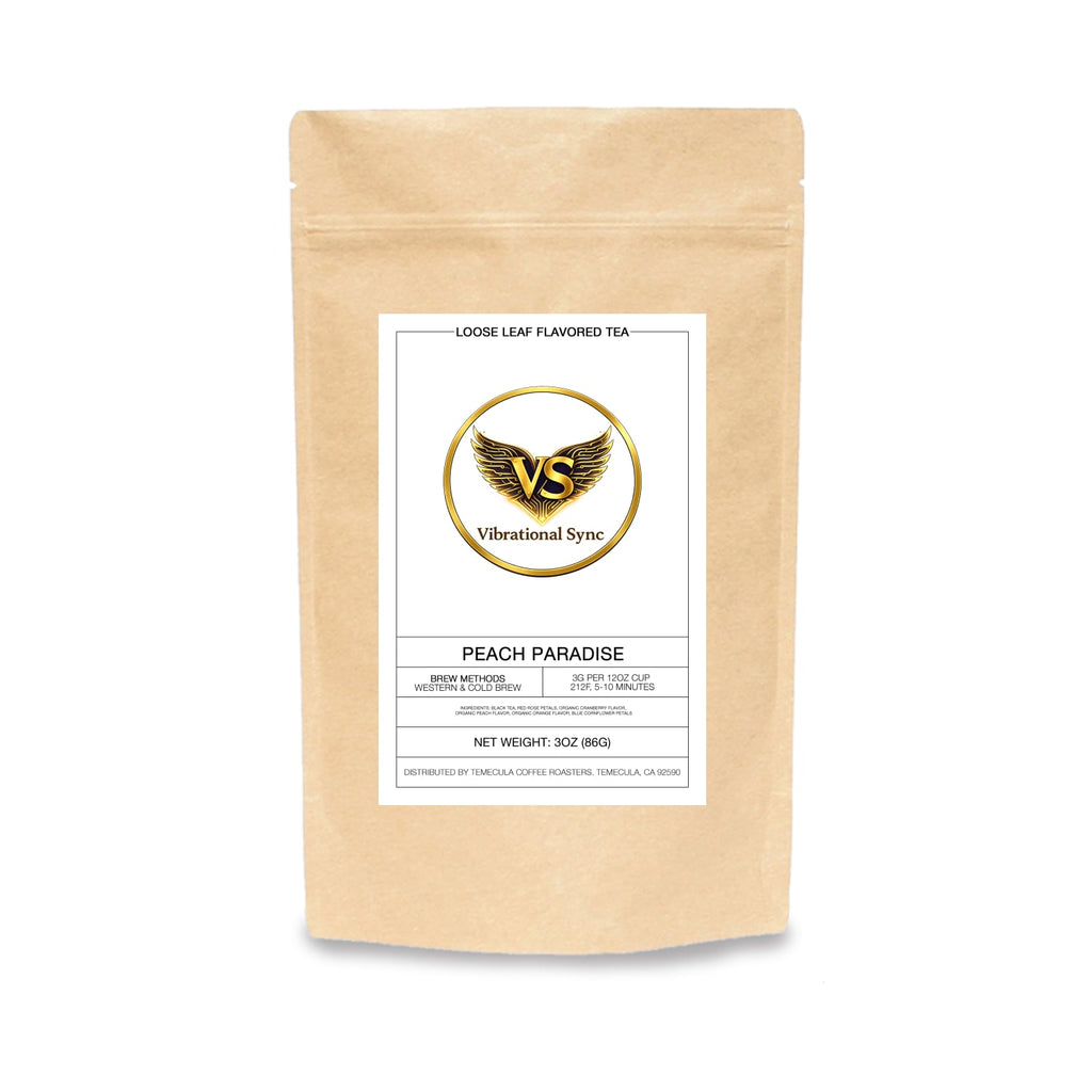 Peach Paradise Tea: Refreshing & Floral Delight Awaits | VibrationalSync