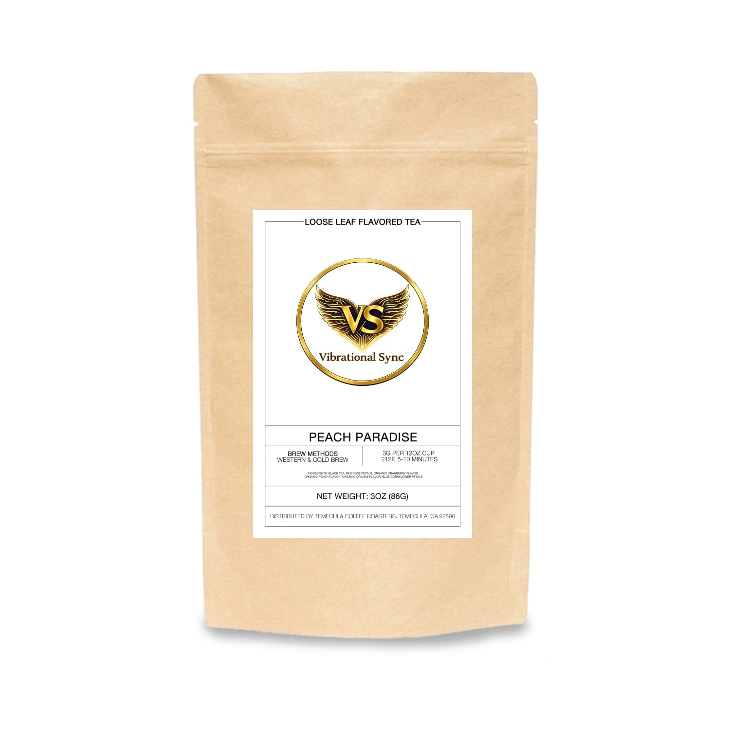 Peach Paradise Tea: Refreshing & Floral Delight Awaits | VibrationalSync