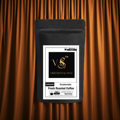 Guatemala single origin coffee grounds close-up