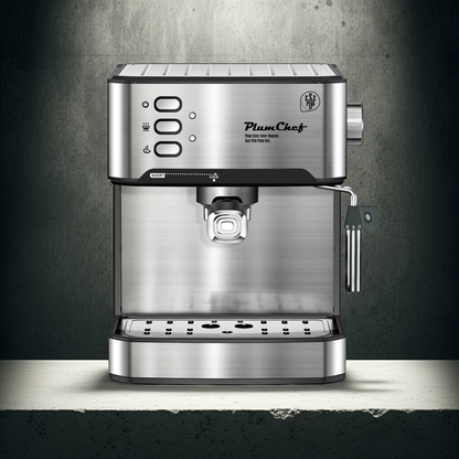 Barista 20-bar espresso machine with milk frother — product view