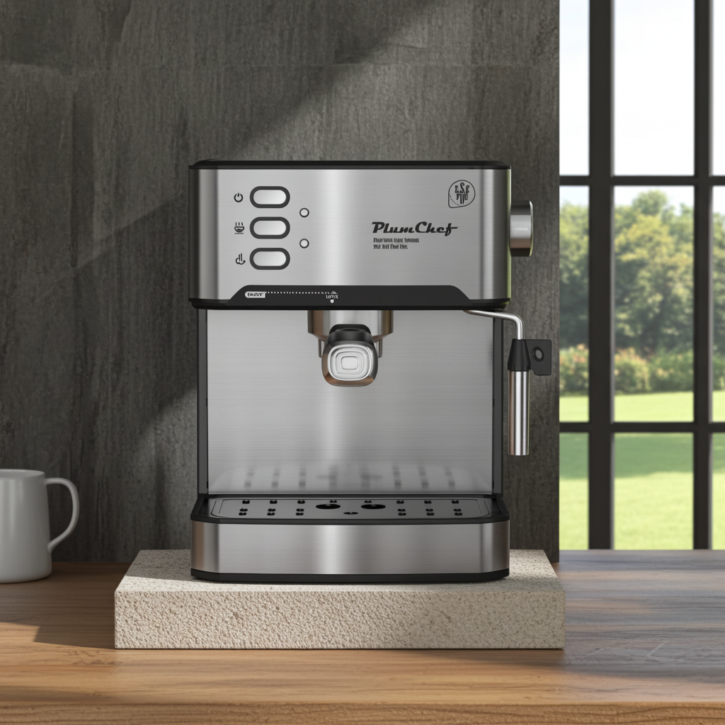 Barista espresso machine on a kitchen counter — lifestyle view