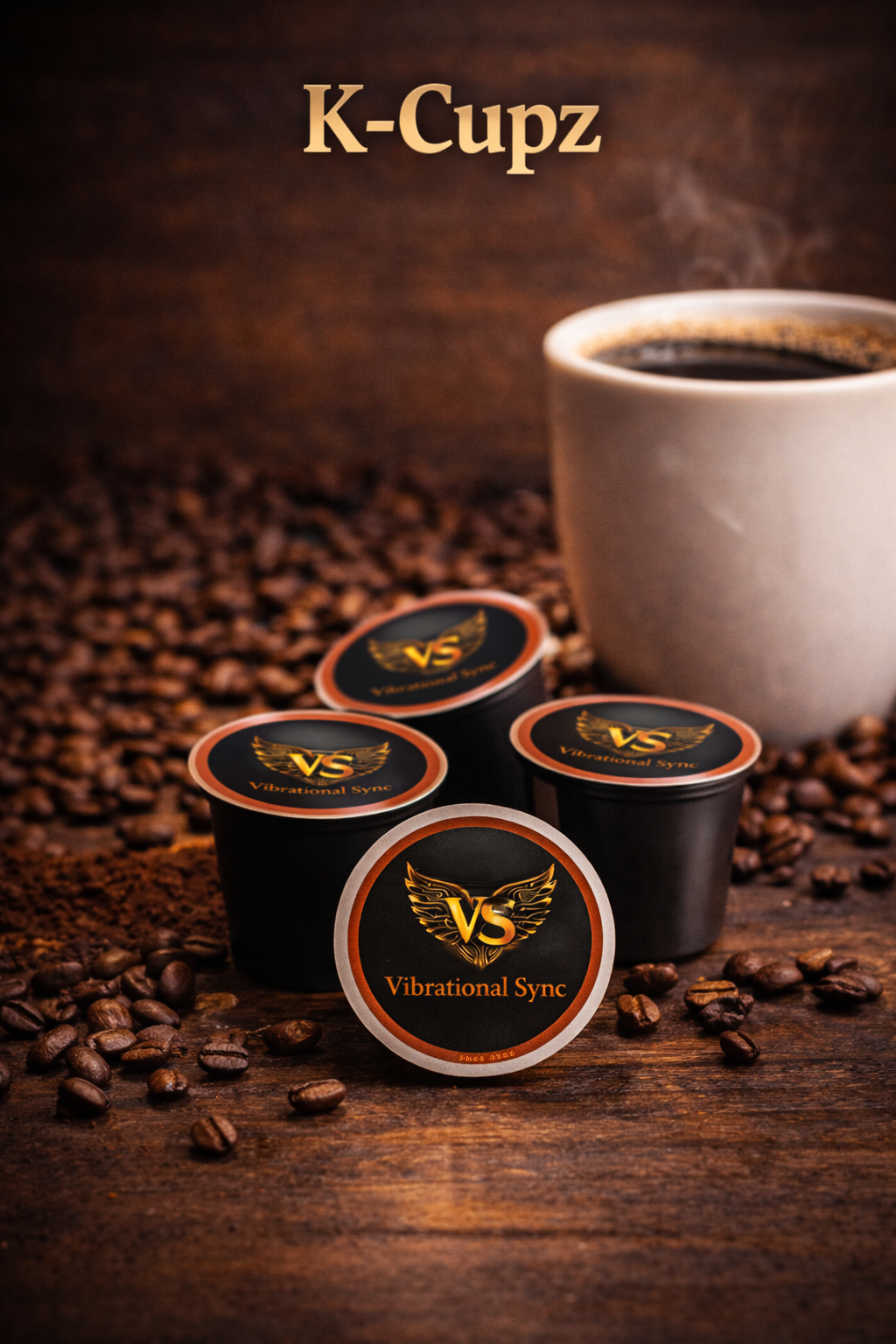 Bali Coffee Pods - Single Origin K-Cup Medium-Dark Roast | Vibrational Sync