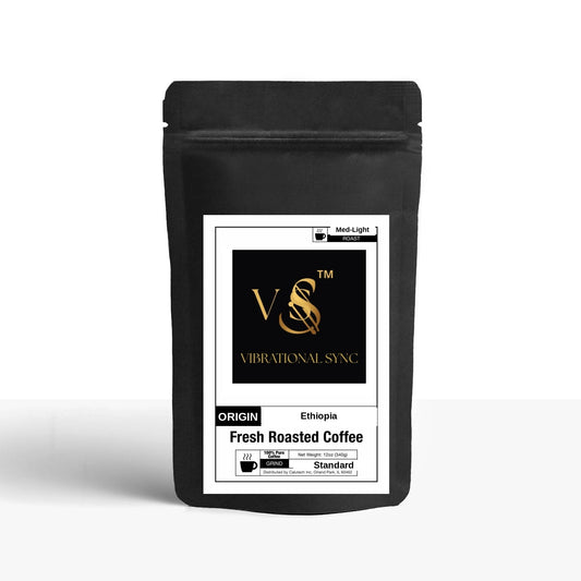 Vibrational Sync Ethiopia coffee bag