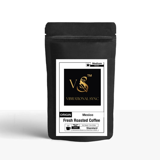 Vibrational Sync Mexico coffee bag