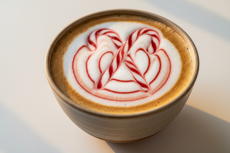 Candy Cane Coffee - Mint Flavored Premium Coffee | VibrationalSync