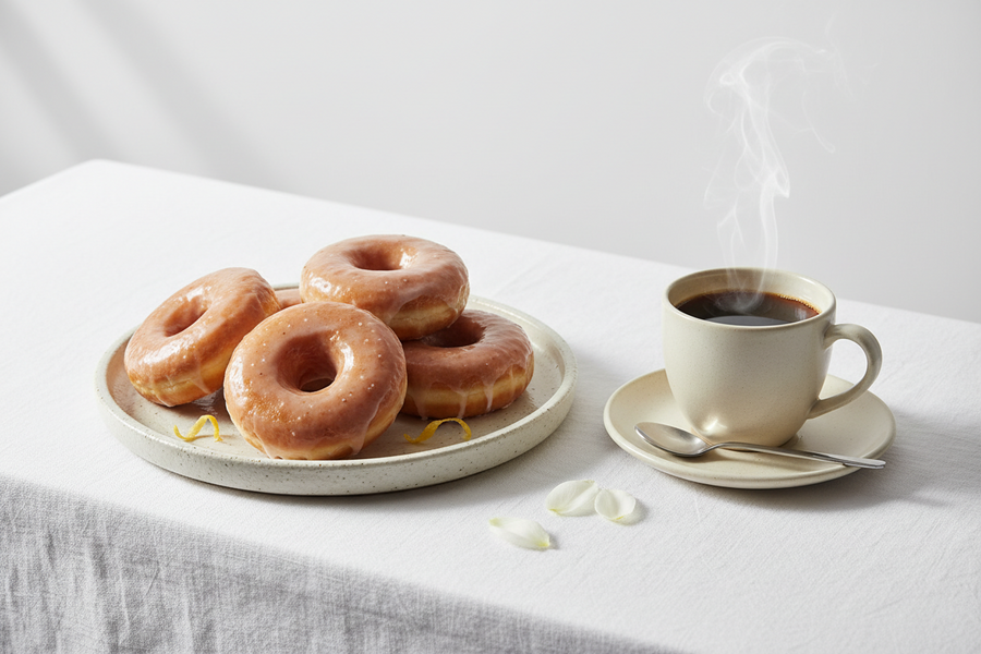 Gourmet Donut Shop Coffee - Light-Medium Roast Blend | VibrationalSync