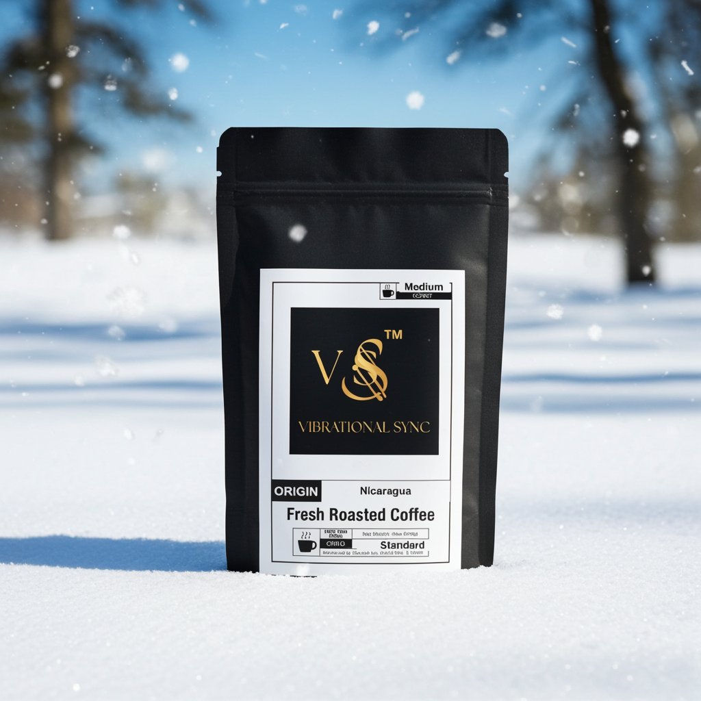 Nicaragua single origin coffee brewed cup — Vibrational Sync