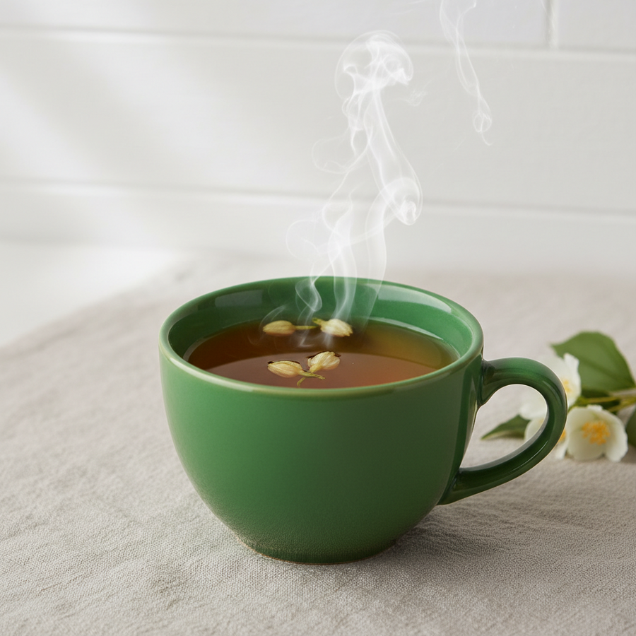Jasmine Tea - Premium Loose Leaf Green Tea | VibrationalSync