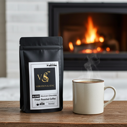 Mexican Chocolate coffee brewed cup — Vibrational Sync