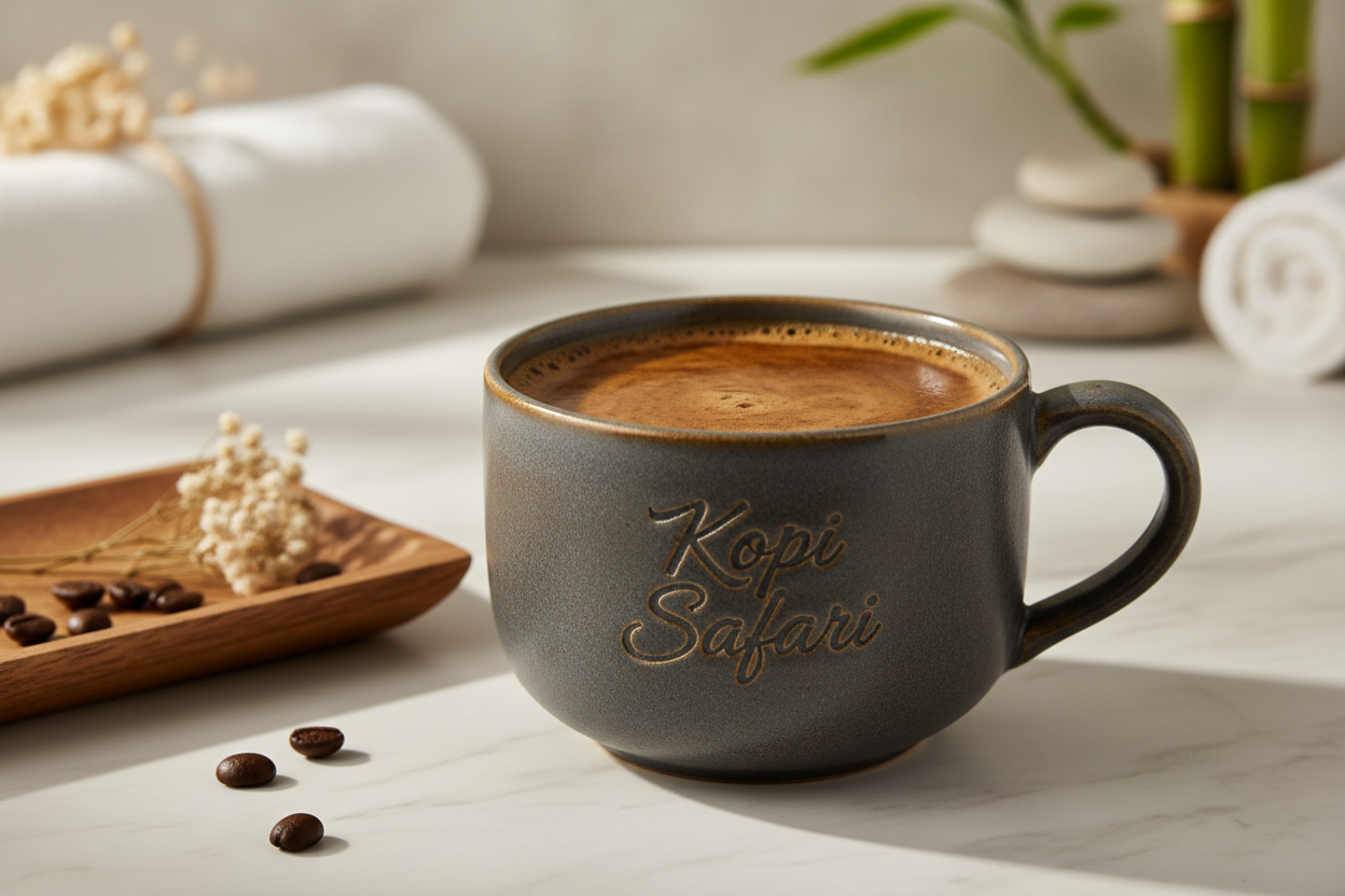 Kopi Safari Coffee - Premium Medium-Dark Roast Blend | Vibrational Sync