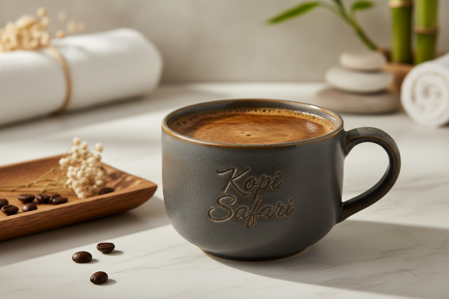 Kopi Safari Coffee - Premium Medium-Dark Roast Blend | VibrationalSync