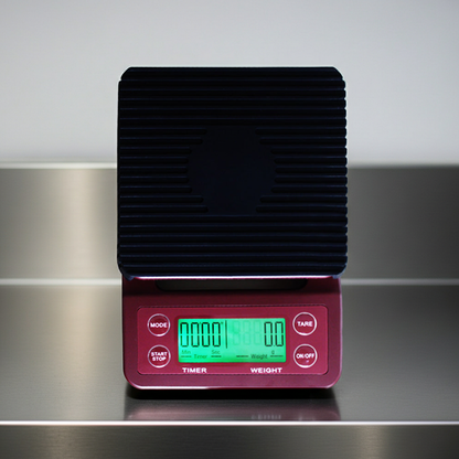 Digital Coffee Scale with Built-In Timer (0.1g Precision)