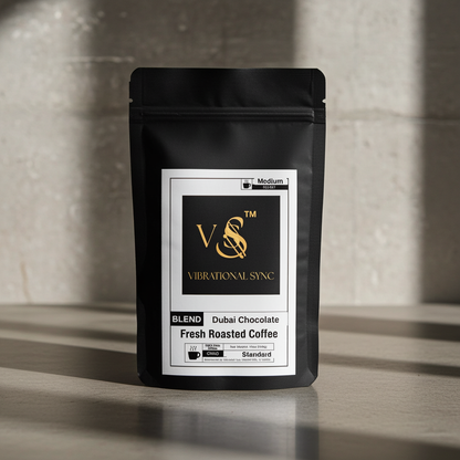 Dubai Chocolate coffee brewed cup — Vibrational Sync