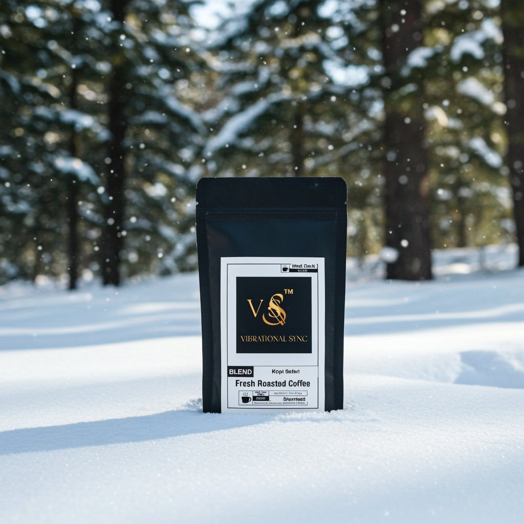 Kopi Safari coffee brewed cup — Vibrational Sync