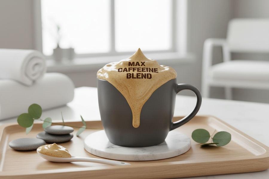 Max Caffeine Coffee - High-Caffeine Robusta Blend | VibrationalSync