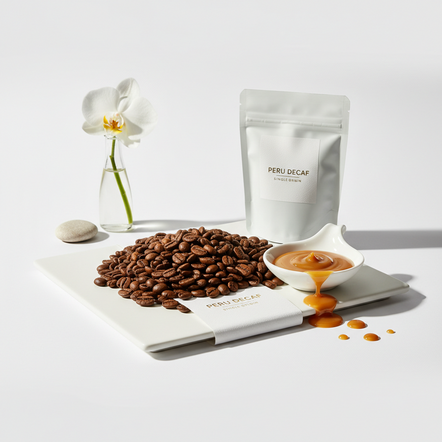 Peru Decaf Coffee - Single Origin Water Process Decaf | VibrationalSync