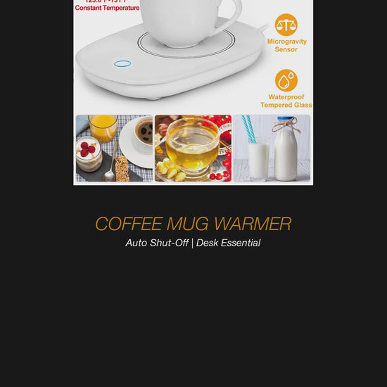 Auto Shut-Off Coffee Mug Warmer product video
