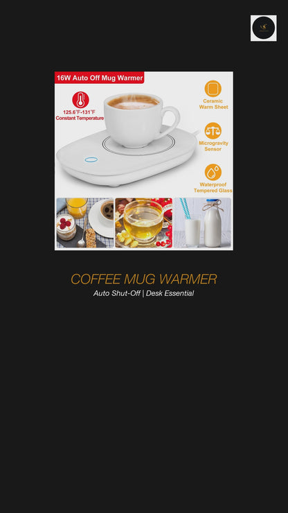 Auto Shut-Off Coffee Mug Warmer product video