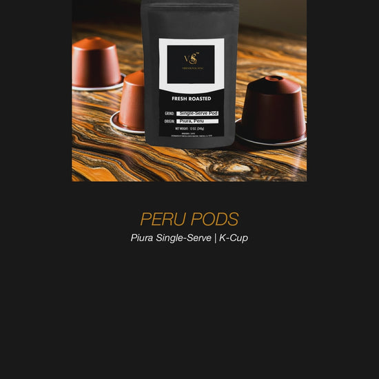 Peru Coffee Pods - Single Origin K-Cup Medium Roast product video