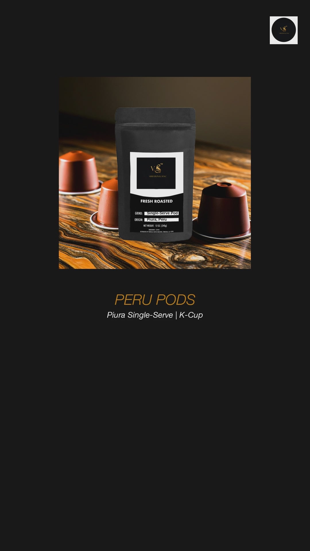 Peru Coffee Pods - Single Origin K-Cup Medium Roast product video