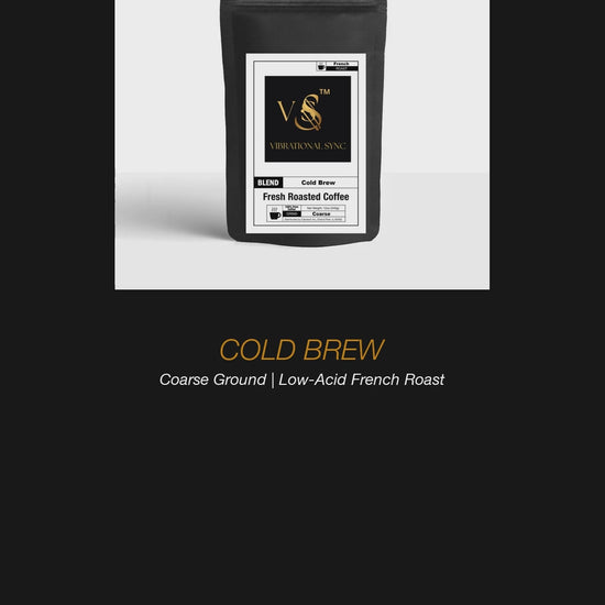 Cold Brew Coffee - Coarse Dark Roast Blend product video