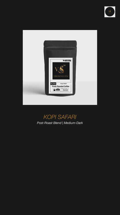Kopi Safari Coffee - Premium Medium-Dark Roast Blend product video