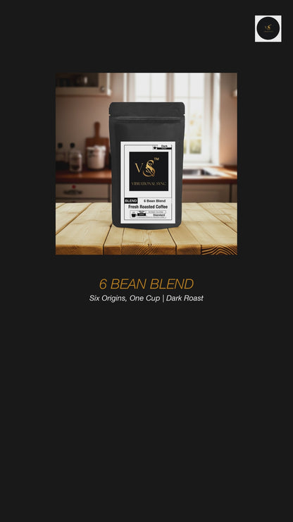 6 Bean Blend Coffee - Premium Global Espresso Blend product video