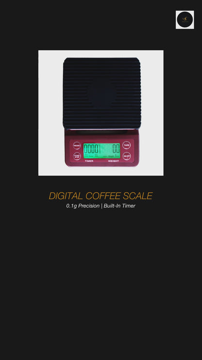 Digital Coffee Scale product video
