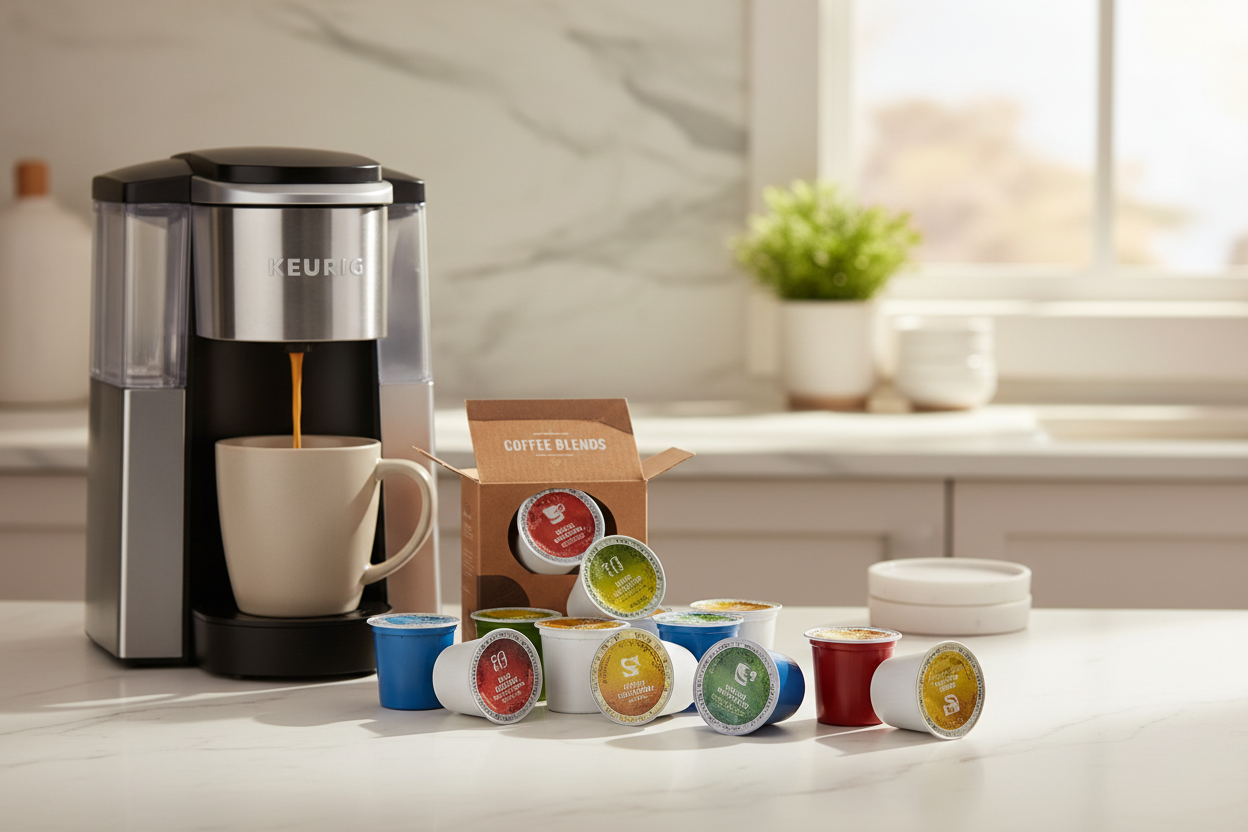 Bali Coffee Pods - Single Origin K-Cup Medium-Dark Roast | Vibrational Sync