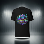 Vibrate Higher - Premium Unisex Soft Cotton Everyday Tee | Vibrational Sync