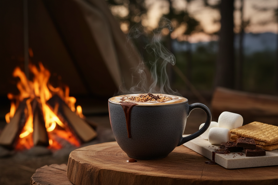 S'mores Coffee - Chocolate Marshmallow Graham Flavored | VibrationalSync