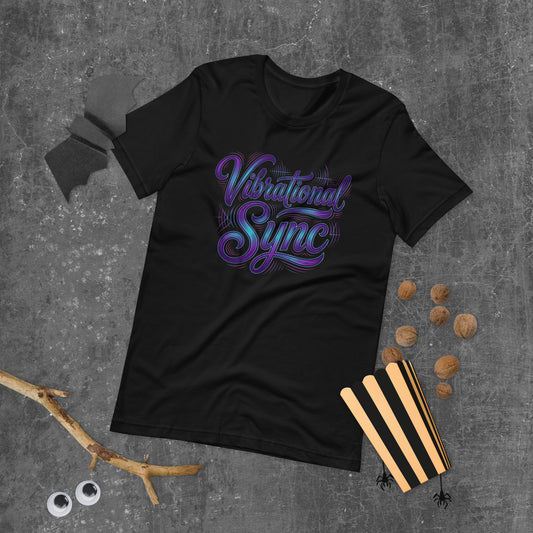 Vibrational Sync T-Shirt - Premium Soft Cotton Tee
